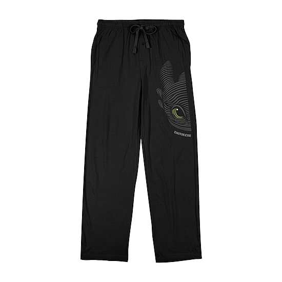 Dragon Toothless Mens Fleece 1 Pair Pajama Pants