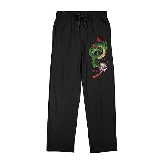Mens Fleece Dragon Ball Z 1 Pair Pajama Pants