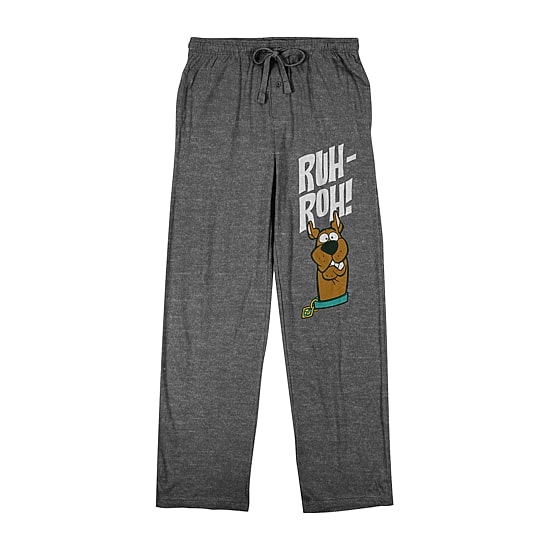 Mens Fleece Scooby Doo 1 Pair Pajama Pants