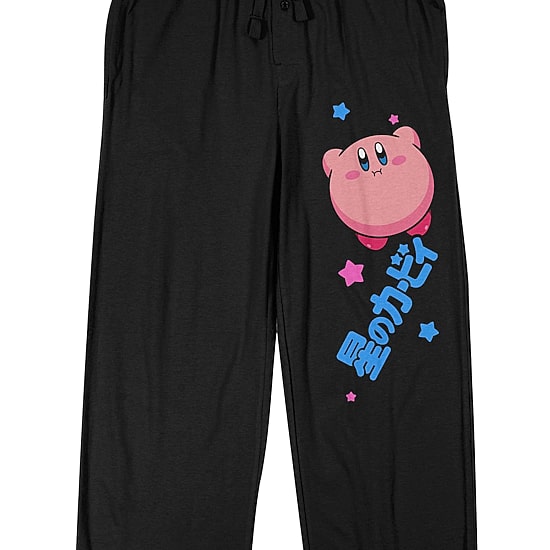 Mens Fleece Kirby 1 Pair Pajama Pants
