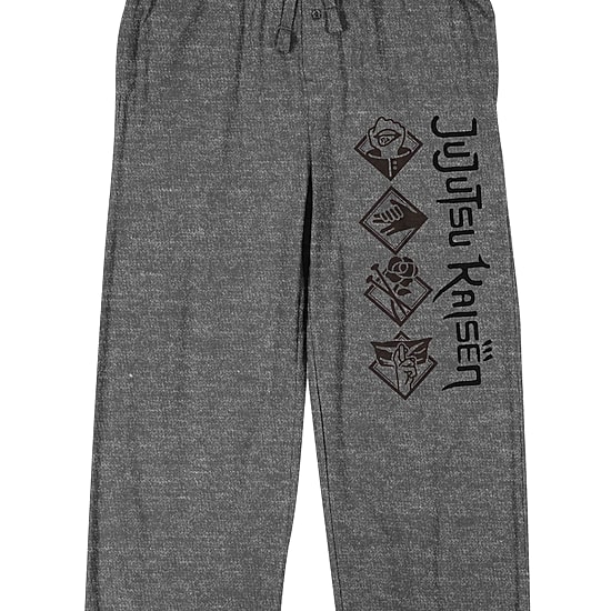 Jujutsu Kaisen Mens Fleece Pajama Pants