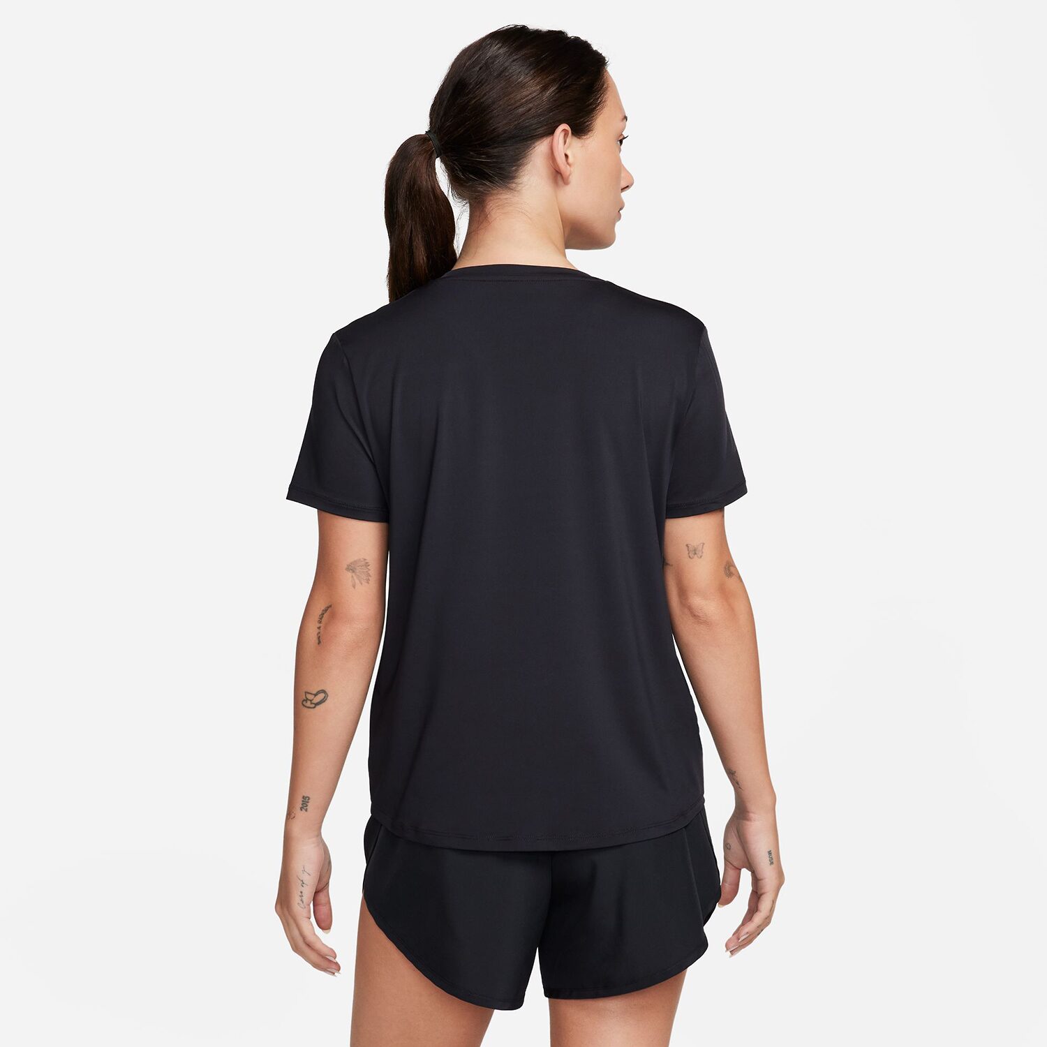 Nike Womens Crew Neck Short Sleeve Quick Dry Active T-Shirt