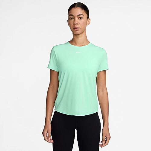 Nike Womens Crew Neck Short Sleeve Quick Dry Active T-Shirt, Large, Green