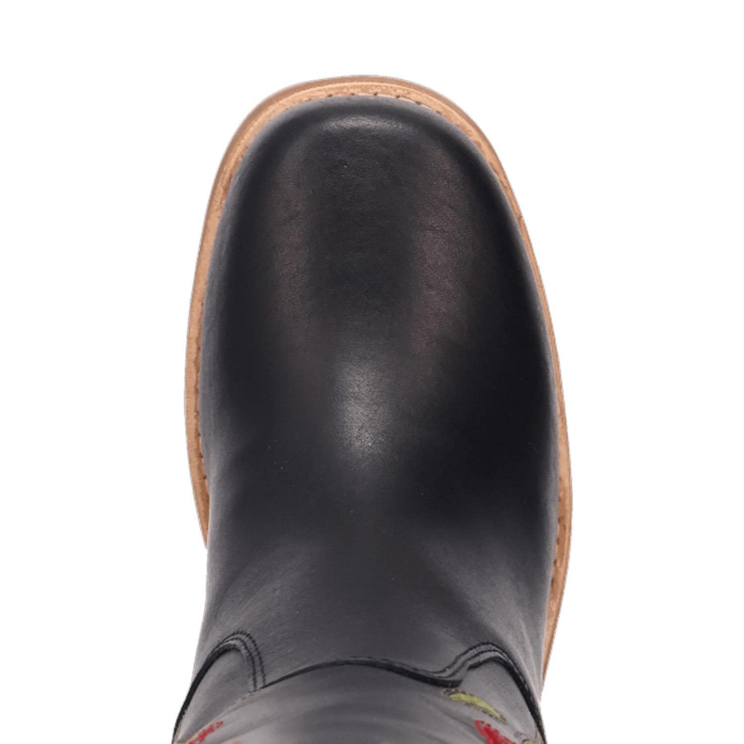 Dingo Womens Bloom Leather Boot Block Heel Cowboy Boots