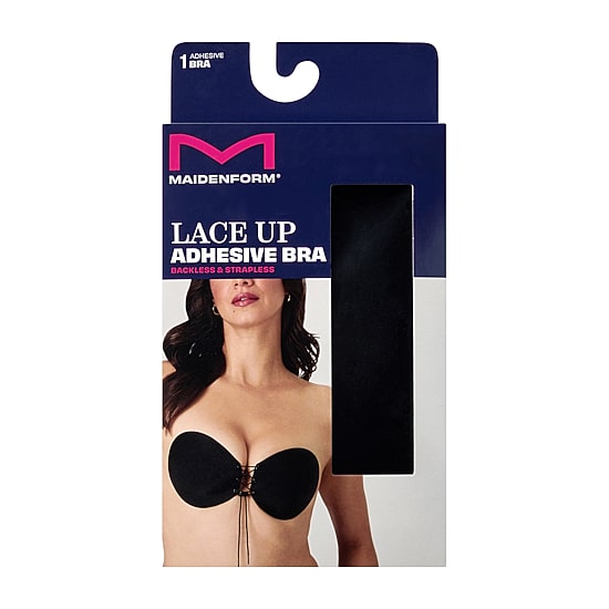 Maidenform® Womens Lace-Up Adhesive Bra MDA105