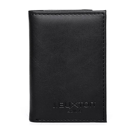 J. Buxton Garrison Trifold Mens RFID Blocking Envelope Wallet