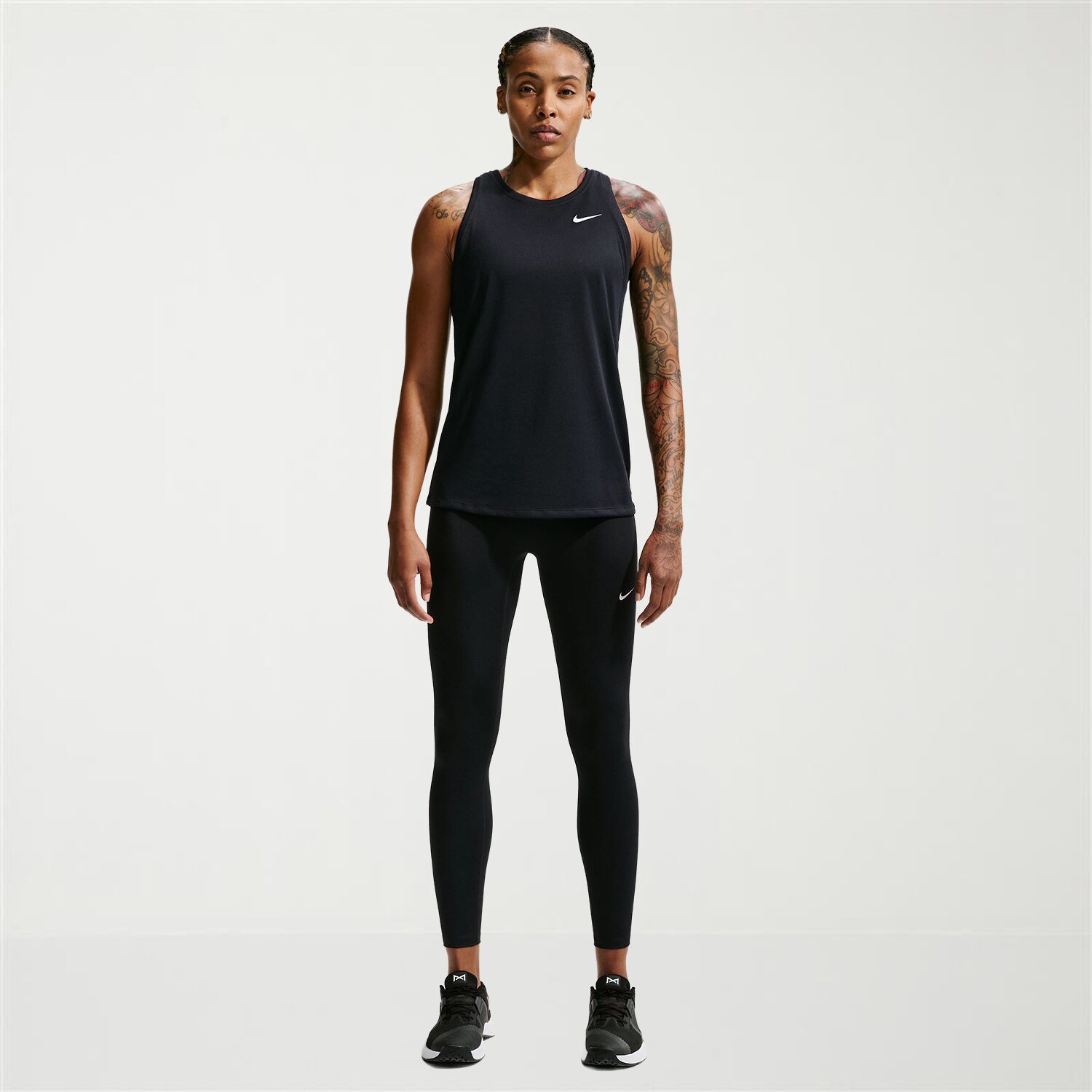 Nike Womens Crew Neck Sleeveless Tank Top