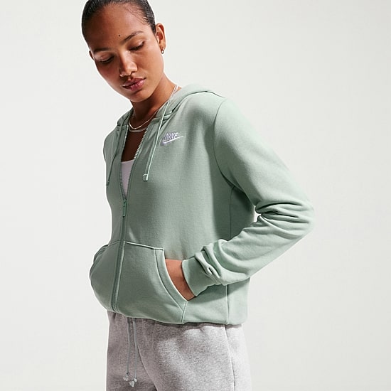 Nike Womens Long Sleeve Fleece Hoodie