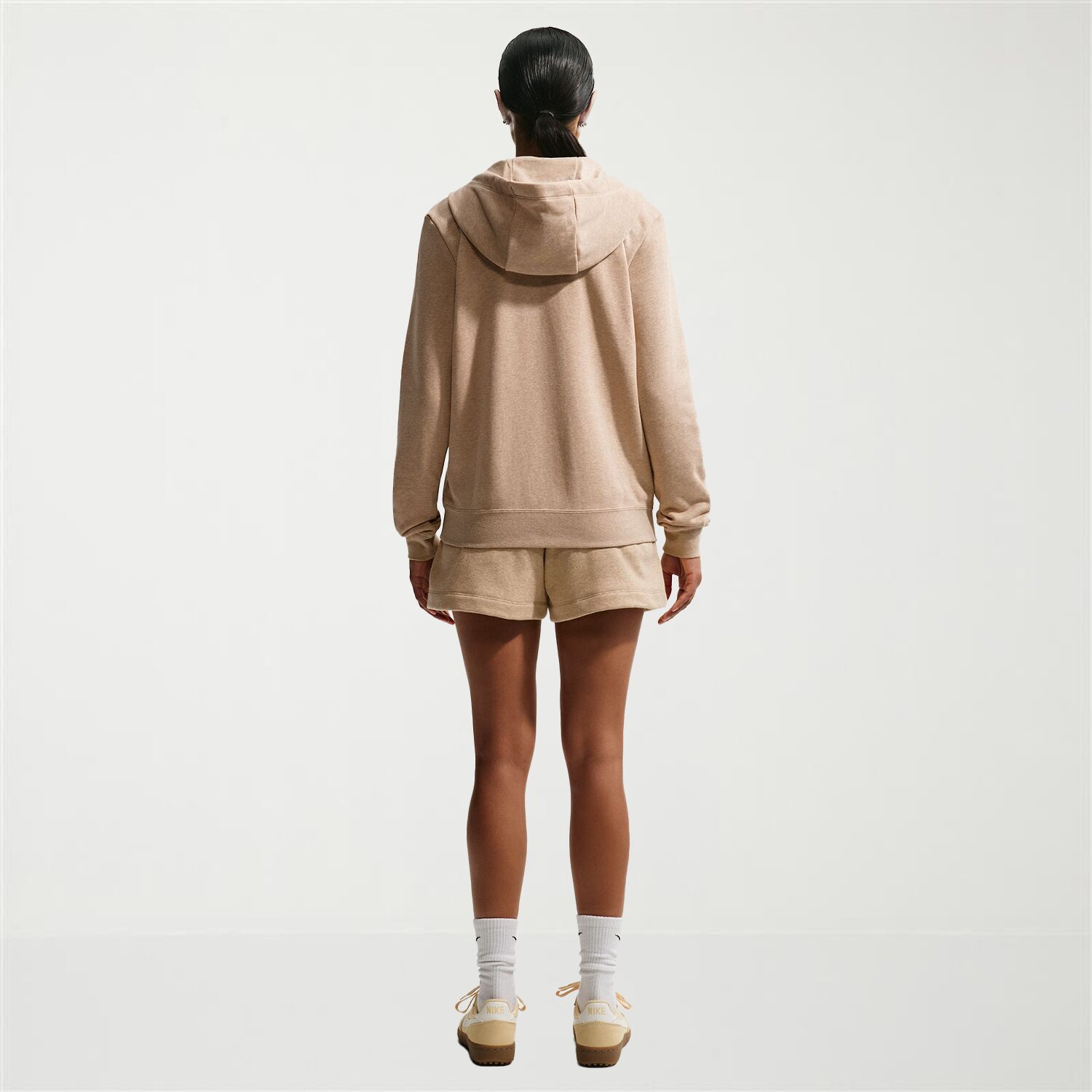 Nike Womens Long Sleeve Fleece Zipper Hoodie