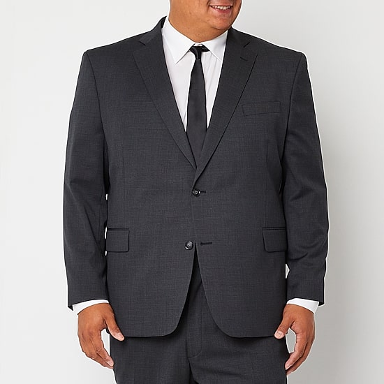 Stafford Coolmax All Season Ecomade Mens Stretch Fabric Classic Fit Big and Tall Suit Jacket