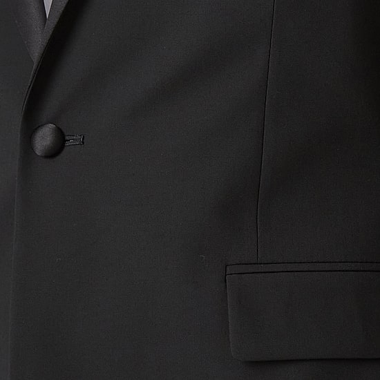 J. Ferrar Ultra Comfort Evening Edition Mens Big & Tall Tuxedo Jacket