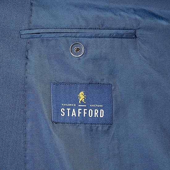 Stafford Coolmax All Season Ecomade Mens Stretch Fabric Classic Fit Big and Tall Suit Jacket