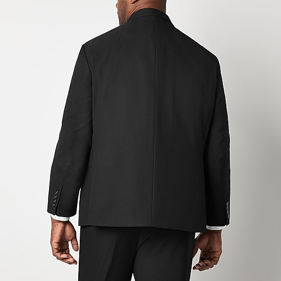 Shaquille O'Neal XLG™ Mens Stretch Fabric Classic Fit Big and Tall Suit Jacket