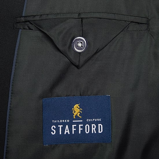 Stafford Coolmax All Season Ecomade Mens Stretch Fabric Classic Fit Big and Tall Suit Jacket