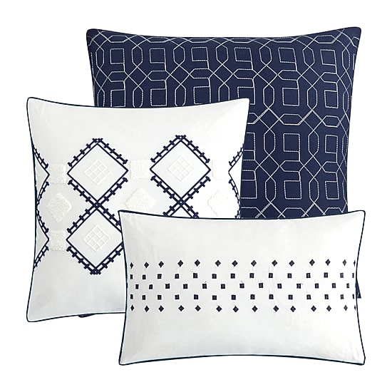 Stratford Park Maya 7-pc. Geometric Midweight Comforter Set