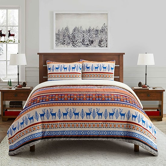 Stratford Park Dasher 3pc Southwest Midweight Comforter Set