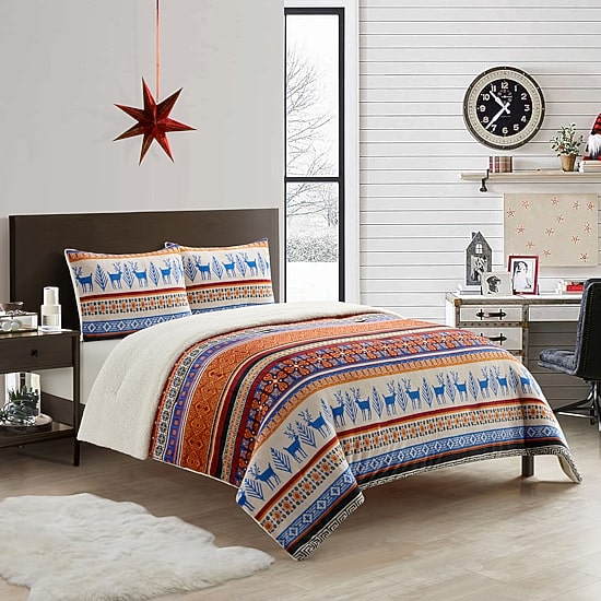 Stratford Park Dasher 3pc Southwest Midweight Comforter Set