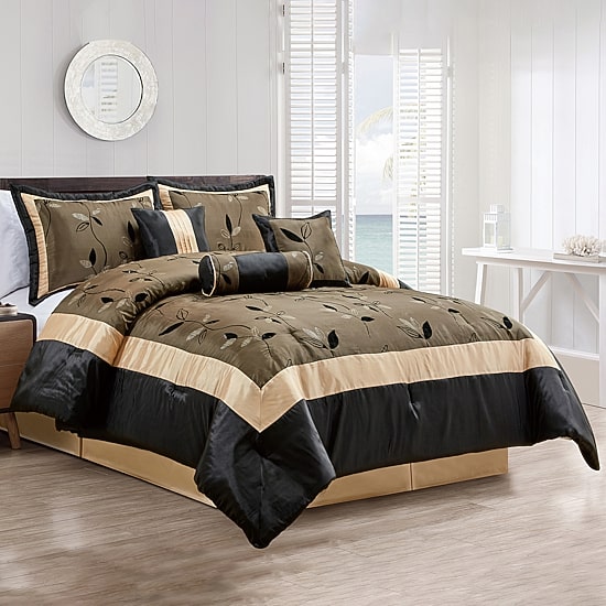Stratford Park Astrid 7-pc. Geometric Midweight Comforter Set
