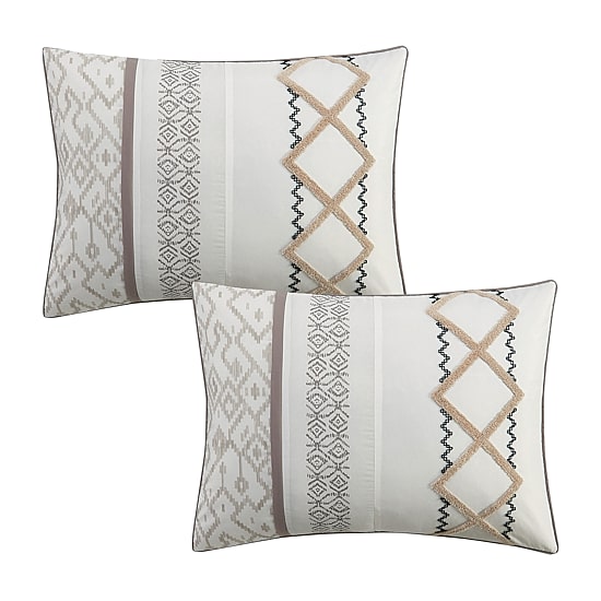 Stratford Park Quinn 15-pc. Geometric Midweight Comforter Set