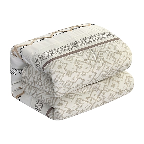 Stratford Park Quinn 15-pc. Geometric Midweight Comforter Set