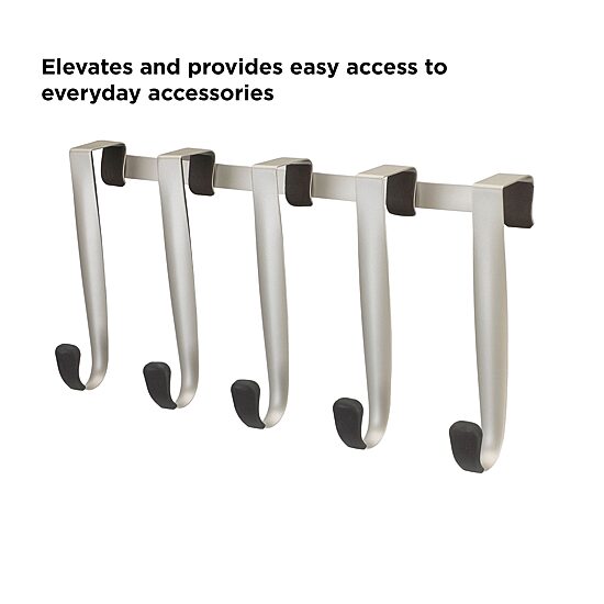 Umbra 17" Wide 5 Hook Over Door Storage