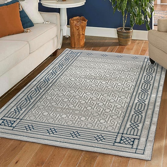 Radici Davide Bordered 5X7 Indoor Rectangular Area Rug