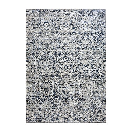 Radici Livigno Abstract 3X5 Indoor Rectangular Accent Rug, One Size, Blue