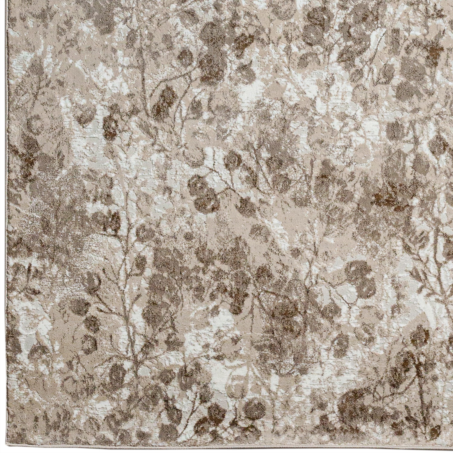 Radici Livigno Floral Washable Indoor Rectangular Accent Rug