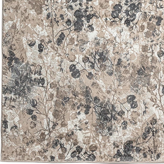 Radici Livigno Floral Washable Indoor Rectangular Accent Rug