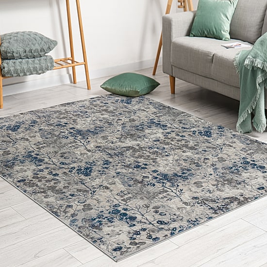 Radici Livigno Floral 5X7 Indoor Rectangular Area Rug
