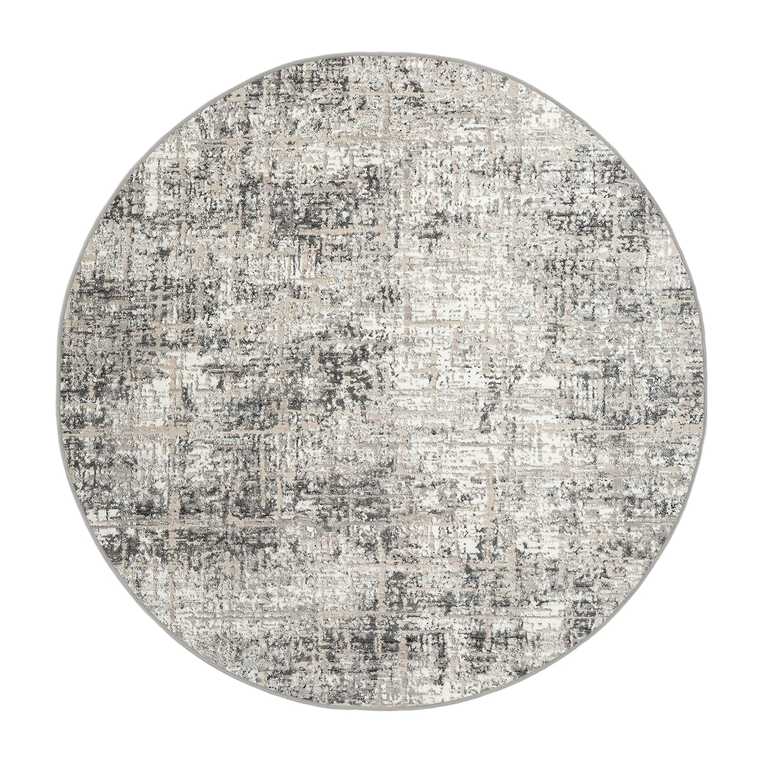 Radici Livigno Abstract Indoor Round Area Rug