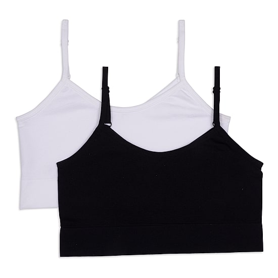 Maidenform Big Kid Girls Seamless Multi-Pack 2-pc. Bralette Rj4324-As1