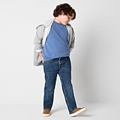 Thereabouts Little & Big Kid Boys Adjustable Waist Stretch Fabric Slim Fit Jean
