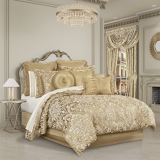 Queen Street Augustina 4-pc. Midweight Embellished Comforter Set