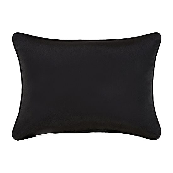 Queen Street Charleston Black Rectangular Throw Pillow