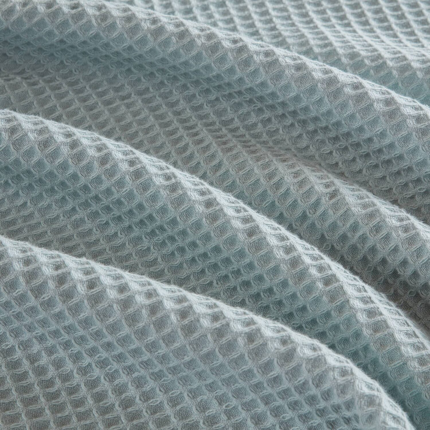 Madison Park Waffle Weave Cotton Lightweight Blanket