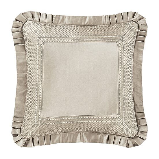 Queen Street Branson Flax Square Throw Pillow