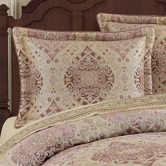 Queen Street Wallace Terracotta 4-pc. Midweight Comforter Set