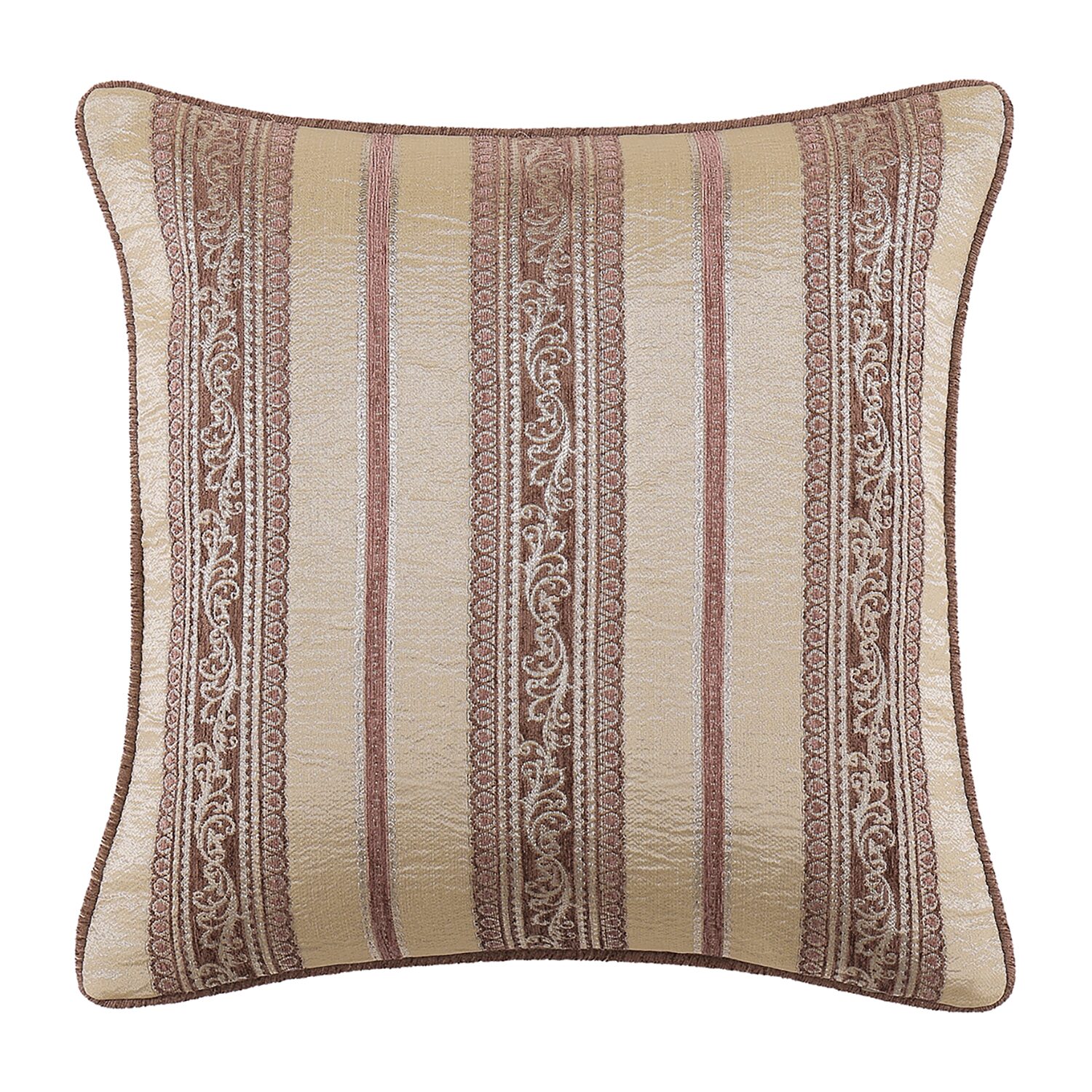 Queen Street Wallace Terracotta Square Throw Pillow