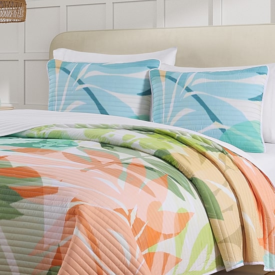 Queen Street Tahiti 2-pc. Quilt Set