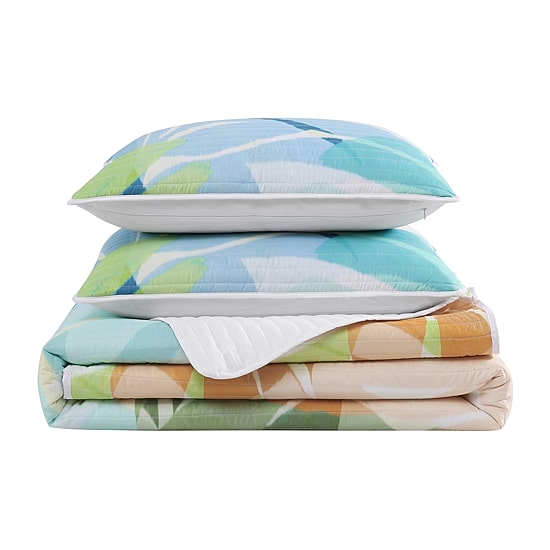 Queen Street Tahiti 2-pc. Quilt Set