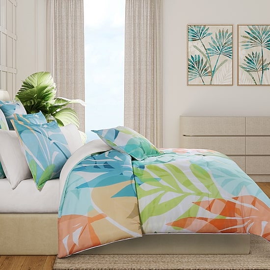 Queen Street Tahiti 2-pc. Midweight Comforter Set
