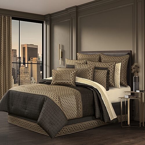 Queen Street Melbourne Bronze Midweight Comforter Set, One Size, Brown