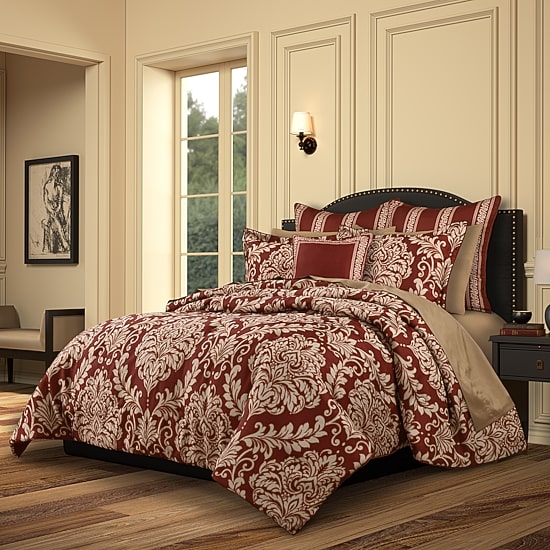 Royal Court Lazia 3-pc. Midweight Comforter Set
