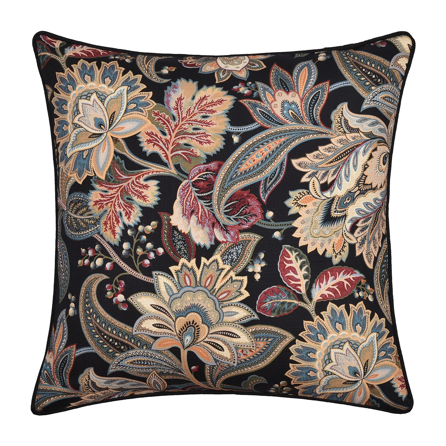 Royal Court Calabria Square Throw Pillow