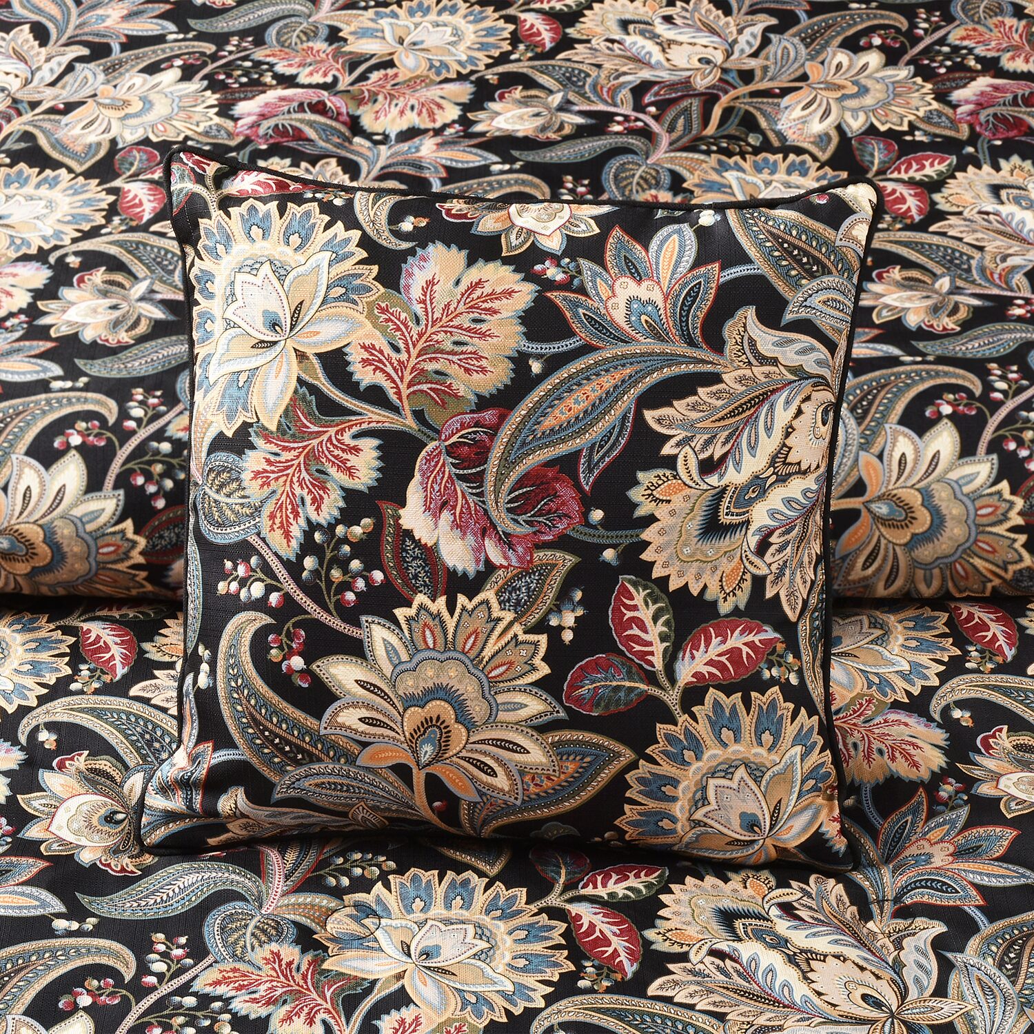 Royal Court Calabria Square Throw Pillow