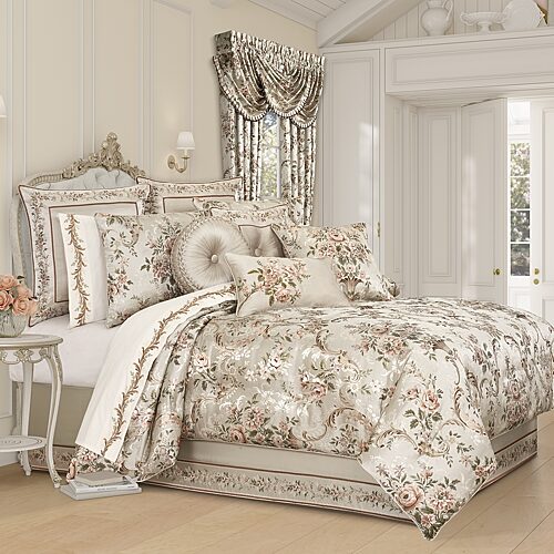 Queen Street Pecora 4-pc. Midweight Comforter Set, One Size, Orange