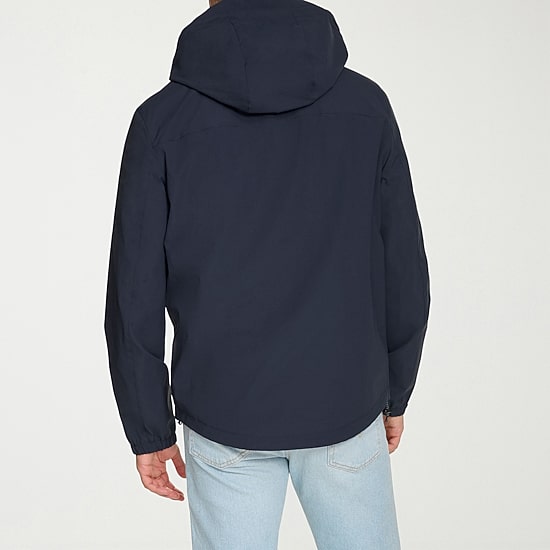 Levi's® Mens Hooded Water Resistant Midweight Raincoat