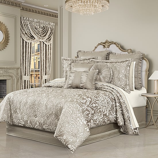 Queen Street Branson Flax 4-pc. Midweight Comforter Set