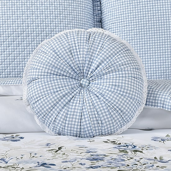 Royal Court Kourtney Round Throw Pillow